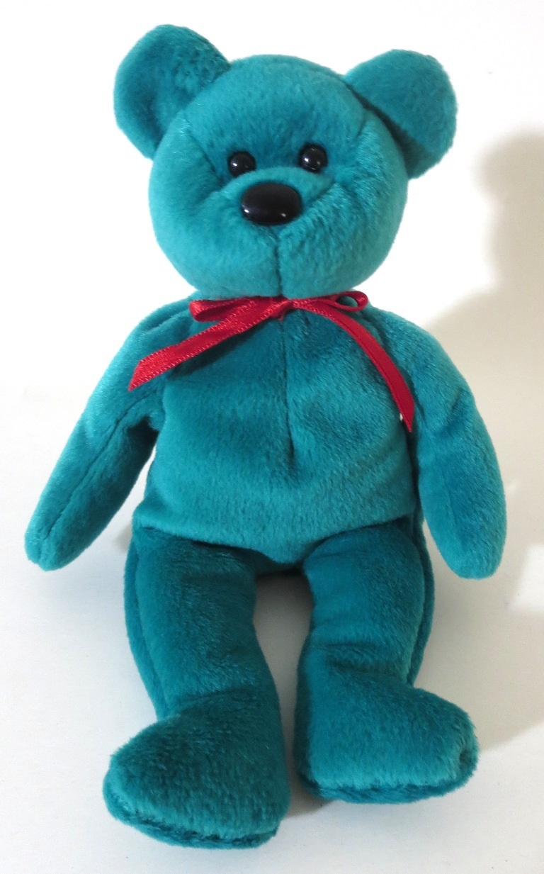 Tyaddy Canadian Ty Employee Teddies: TEAL – Rarest Beans