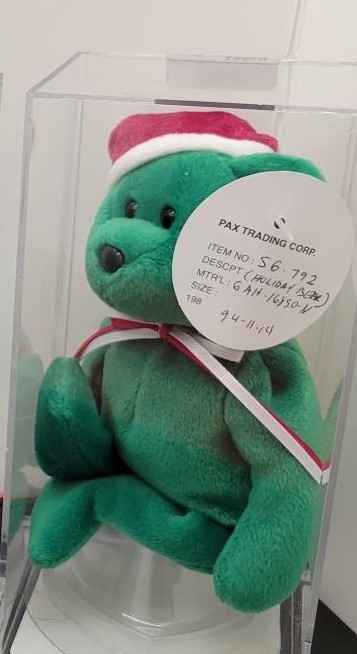 1994 New Face Holiday Ty Teddy Original Prototype set of 6 Bears